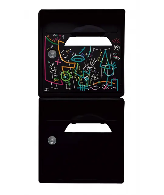 pack-de-2-boites-aux-lettres-murales-vache-de-pub-vanluc-noir-intense.webp