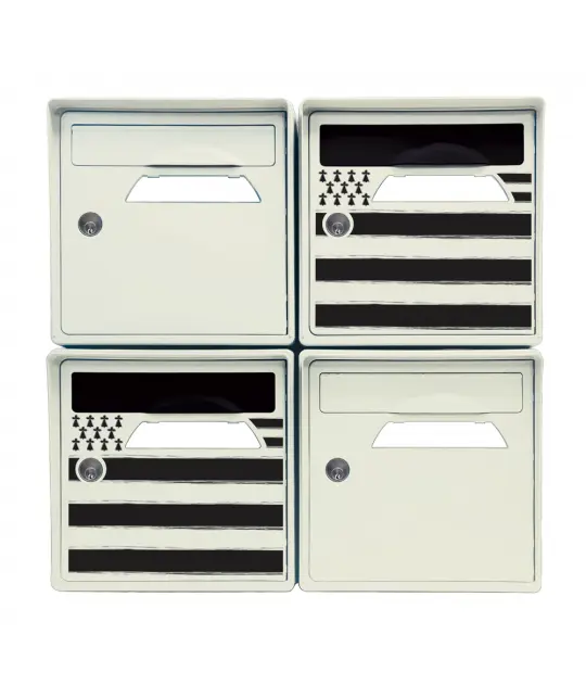 pack-de-4-boites-aux-lettres-1-porte-2x-breizh-2x-blanc-ivoire.webp