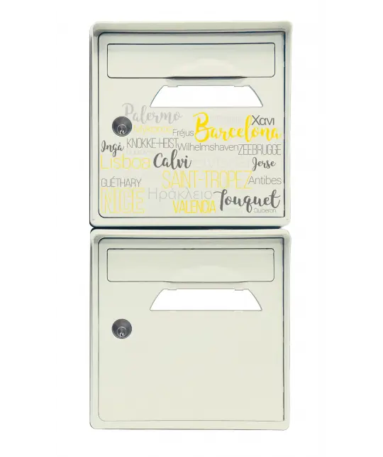 pack-de-2-boites-aux-lettres-1-porte-on-the-beach-blanc-ivoire.webp