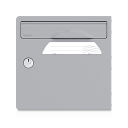 [SGP-GRIS] Gris souris - Porte avant pour boite aux lettres Signée