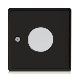 [SGKIT-NOIR] Kit porte arrière : cadre + serrure + porte  arrière avec hublot (noir intense)