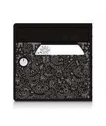 [SGP-SKNR] The Black Maniac [SKWAK] - Porte avant pour boite aux lettres Signée