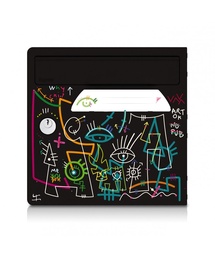 [SGP-VLNR] Vache de pub [VanLuc] - Porte avant pour boite aux lettres Signée