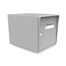 [SISGR-GR] boite aux lettres 1 porte "Gris souris"