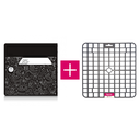 [SGP-SKNR-TAP] Pack porte avant de boite aux lettres "The Black Maniac [SKWAK]" + tapis anti-humidité