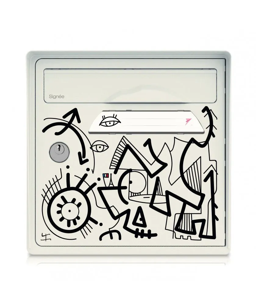 [SGP-VLBL] Vache de France [VanLuc] - Porte avant pour boite aux lettres Signée
