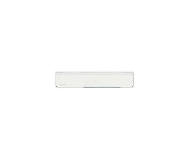 Volet blanc pour boite aux lettres Signée