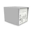boite aux lettres 1 porte gris souris "Globe-trotter"