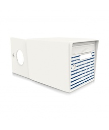 [SIDBL-BDM] "Bord de mer" - Boîte aux lettres 2 portes blanc ivoire