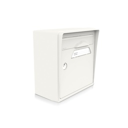 [SICBL-BL] "Blanc ivoire" - Boîte aux lettres murale