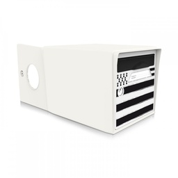 [SIDBL-BRET] "Breizh" - Boîte aux lettres 2 portes blanc ivoire