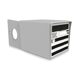 [SIDGR-BRET] "Breizh" - Boîte aux lettres 2 portes gris souris