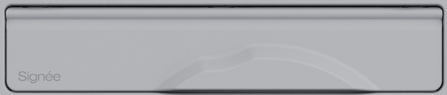 [PSGV-GRIS] Volet gris pour boite aux lettres Signée